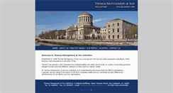 Desktop Screenshot of montgomerysolicitors.ie